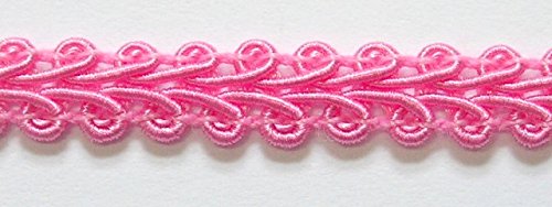 1A-Kurzwaren 32m Posamentenborte 6mm breit Farbe: Pink 2318-5 von 1A-Kurzwaren