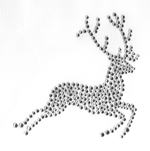 1A-Kurzwaren Bügelbild Applikation Strass Hirsch 10,5 x 10,5cm LE11-4 1A-Kurzwaren Bügelbild Applikation Strass Hirsch 10,5 x 10,5cm LE11-4 von yaco