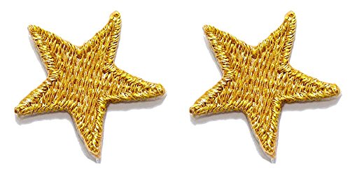 2 Aufnäher Bügelbild Aufbügler Iron on Patches Applikation Sticker Stern 2,2 x 2,2cm Farbe: Lurex-Gold Vor125-64 2 Aufnäher Bügelbild Aufbügler Iron on Patches Applikation Sticker Stern 2,2 x 2,2cm Farbe: Lurex-Gold Vor125-64 von 1A-Kurzwaren