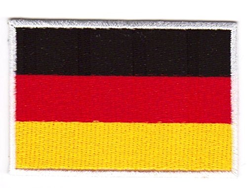 Aufnäher Bügelbild Aufbügler Iron on Patches Applikation Flagge Deutschland 3 x 2cm Aufnäher Bügelbild Aufbügler Iron on Patches Applikation Flagge Deutschland 3 x 2cm von 1A-Kurzwaren