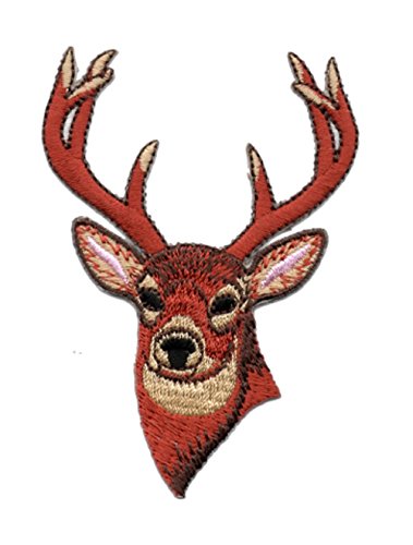 Aufnäher Bügelbild Aufbügler Iron on Patches Applikation Hirsch 3,8 x 5,6cm vor171-5 Aufnäher Bügelbild Aufbügler Iron on Patches Applikation Hirsch 3,8 x 5,6cm vor171-5 von 1A-Kurzwaren