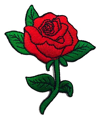 Aufnäher Bügelbild Aufbügler Iron on Patches Applikationen Rose 6,6 x 7,8cm Vor219-109 Aufnäher Bügelbild Aufbügler Iron on Patches Applikationen Rose 6,6 x 7,8cm Vor219-109 von 1A-Kurzwaren