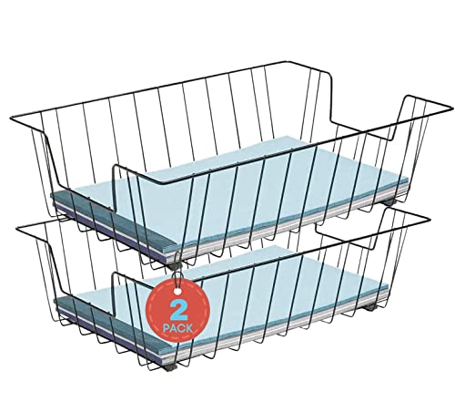 1InTheOffice Schreibtischablage Briefform, Dokumentenablage Organizer, Schreibtischkorb, Frontlader, schwarzer Stahl, 2 Stück 1InTheOffice Schreibtischablage Briefform, Dokumentenablage Organizer, Schreibtischkorb, Frontlader, schwarzer Stahl, 2 Stück von 1InTheOffice