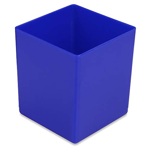 1a-TopStore 10 STK. Einsatzkästen Einsatzboxen Schubladen-Einsatzkasten Sortierboxen, 32 Größen, 5 Farben (blau, 54x54x63 mm) von 1a-TopStore