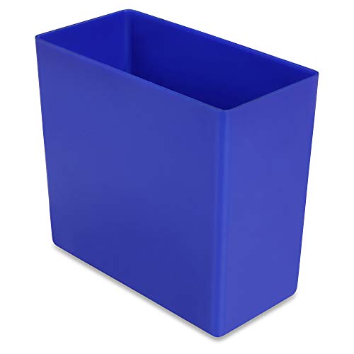 1a-TopStore 10 Stk. Einsatzkästen Einsatzboxen Schubladen-Einsatzkasten Sortierboxen, 32 Größen, 5 Farben (blau, 99x49x90 mm) von 1a-TopStore