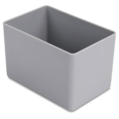 1a-TopStore 10 STK. Einsatzkästen Einsatzboxen Schubladen-Einsatzkasten Sortierboxen, 32 Größen, 5 Farben (grau, 106x80x54 mm) von 1a-TopStore