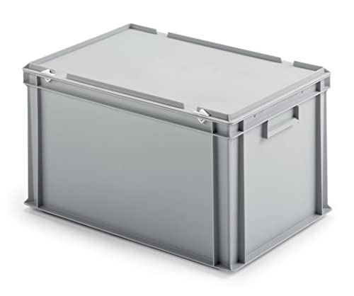 1a-TopStore 3 Stk. Ordner-Archivbox 60x40x33 cm, staubsicher, für 6 bis 7 Ordner, Traglast 60 kg, extra stabil mit Rippenboden, Ordner-Aufbewahrung von 1a-TopStore