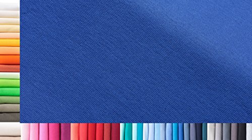Bündchenstoff XXL als Meterware|doppelt: 75cm breit|einfach: 150cm breit|Farbe: 40 Royalblau|0,25m lang|96% Baumwolle, 4% Elasthan|Jersey|1buy3|Grundpreis pro qm: € 15,97 Bündchenstoff XXL als Meterware|doppelt: 75cm breit|einfach: 150cm breit|Farbe: 40 Royalblau|0,25m lang|96% Baumwolle, 4% Elasthan|Jersey|1buy3|Grundpreis pro qm: € 15,97 von 1buy3