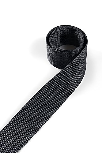1buy3 Gurtband aus Polypropylen 20mm breit, 4 Meter lang, Farbe:23 - Basaltgrau | Grundpreis pro Meter = € 1,17 von 1buy3