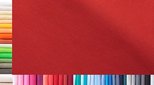 Bündchenstoff XXL als Meterware|doppelt: 75cm breit|einfach: 150cm breit|Farbe: 21 Rot|0,25m lang|96% Baumwolle, 4% Elasthan|Jersey|1buy3|Grundpreis pro qm: € 15,97 Bündchenstoff XXL als Meterware|doppelt: 75cm breit|einfach: 150cm breit|Farbe: 21 Rot|0,25m lang|96% Baumwolle, 4% Elasthan|Jersey|1buy3|Grundpreis pro qm: € 15,97 von 1buy3