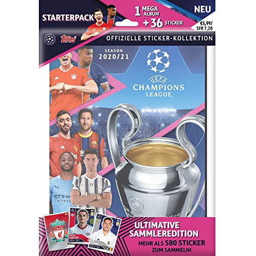Topps - Champions League 2020/21 Sticker - 1 Album inkl. 36 Sticker Topps - Champions League 2020/21 Sticker - 1 Album inkl. 36 Sticker von Guoml