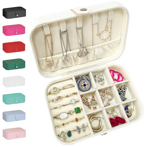 24Aug Kleines Reise-Schmuckkästchen, Mini-Reiseutensilien für Damen, kleine Schmuckschatulle für Mädchen 8–12, Brautjungfergeschenk, Geburtstagsgeschenk für Frauen 24Aug Kleines Reise-Schmuckkästchen, Mini-Reiseutensilien für Damen, kleine Schmuckschatulle für Mädchen 8–12, Brautjungfergeschenk, Geburtstagsgeschenk für Frauen von 24Aug