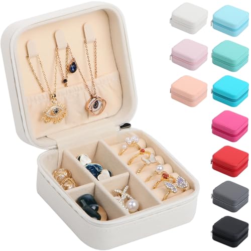 24Aug Kleines Reise-Schmuckkästchen, Mini-Reiseutensilien für Damen, kleine Schmuckschatulle für Mädchen 8–12, Brautjungfergeschenk, Geburtstagsgeschenk für Frauen 24Aug Kleines Reise-Schmuckkästchen, Mini-Reiseutensilien für Damen, kleine Schmuckschatulle für Mädchen 8–12, Brautjungfergeschenk, Geburtstagsgeschenk für Frauen von 24Aug
