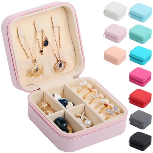24Aug Kleines Reise-Schmuckkästchen, Mini-Reiseutensilien für Damen, kleine Schmuckschatulle für Mädchen 8–12, Brautjungfergeschenk, Geburtstagsgeschenk für Frauen 24Aug Kleines Reise-Schmuckkästchen, Mini-Reiseutensilien für Damen, kleine Schmuckschatulle für Mädchen 8–12, Brautjungfergeschenk, Geburtstagsgeschenk für Frauen von 24Aug