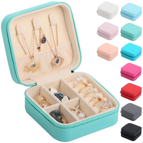 24Aug Kleines Reise-Schmuckkästchen, Mini-Reiseutensilien für Damen, kleine Schmuckschatulle für Mädchen 8–12, Brautjungfergeschenk, Geburtstagsgeschenk für Frauen 24Aug Kleines Reise-Schmuckkästchen, Mini-Reiseutensilien für Damen, kleine Schmuckschatulle für Mädchen 8–12, Brautjungfergeschenk, Geburtstagsgeschenk für Frauen von 24Aug