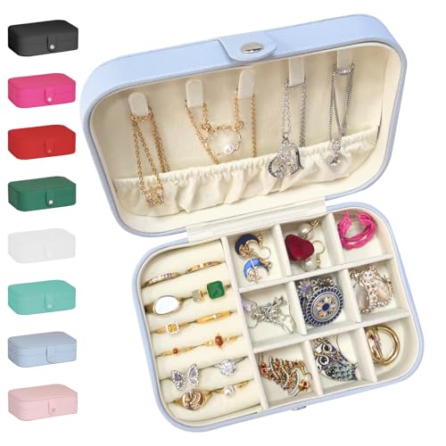 24Aug Kleines Reise-Schmuckkästchen, Mini-Reiseutensilien für Damen, kleine Schmuckschatulle für Mädchen 8–12, Brautjungfergeschenk, Geburtstagsgeschenk für Frauen 24Aug Kleines Reise-Schmuckkästchen, Mini-Reiseutensilien für Damen, kleine Schmuckschatulle für Mädchen 8–12, Brautjungfergeschenk, Geburtstagsgeschenk für Frauen von 24Aug