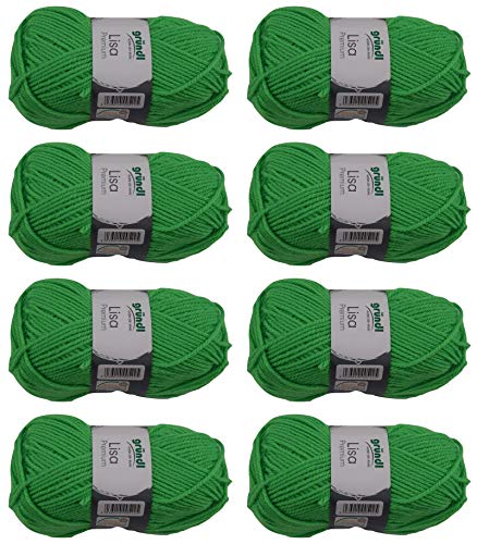 29 GBC2195 GRUNDL-Lisa Premium Uni Yarn-Pack of 10 Balls-Colour Number, Wolle Acryl, 1330 Meter 29 GBC2195 GRUNDL-Lisa Premium Uni Yarn-Pack of 10 Balls-Colour Number, Wolle Acryl, 1330 Meter von 29