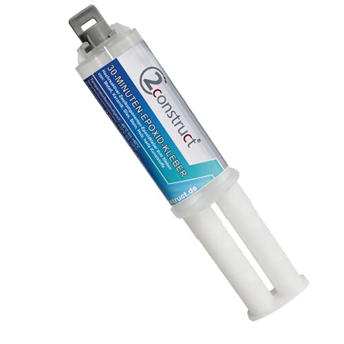 30 Minuten Epoxidharz ConPox-30, 25g, Spritze ohne Mischdüse von 2Construct
