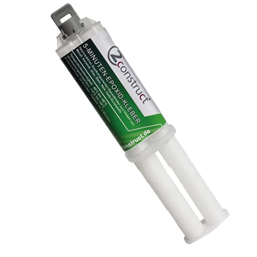 5 Minuten Epoxidharz ConPox-5, 25g, Spritze ohne Mischdüse von 2Construct