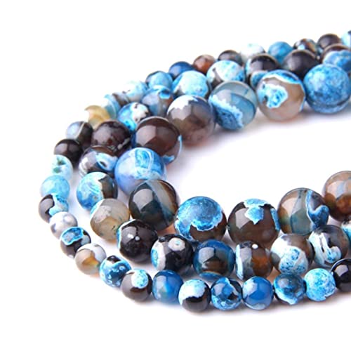 Naturstein, 6 mm, Feuerachat, glatt, rund, lose Perlen, Energie-Edelstein, DIY für Schmuckherstellung, Armband, Halskette, 1 Strang, 38,1 cm Naturstein, 6 mm, Feuerachat, glatt, rund, lose Perlen, Energie-Edelstein, DIY für Schmuckherstellung, Armband, Halskette, 1 Strang, 38,1 cm von 2TTFishoo