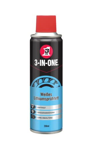 3-IN-ONE Weißes Lithiumsprühfett 250ml 3-IN-ONE Weißes Lithiumsprühfett 250ml von 3-IN-ONE