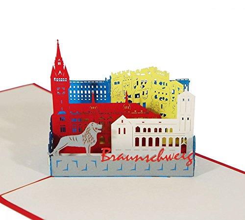 3D KARTE "Braunschweig" I Pop-Up Karte als Reisegutschein, Geschenkkarte, Gutscheinkarte I Klappkarte als Andenken, Souvenir 3D KARTE "Braunschweig" I Pop-Up Karte als Reisegutschein, Geschenkkarte, Gutscheinkarte I Klappkarte als Andenken, Souvenir von 3D Kartenwelt