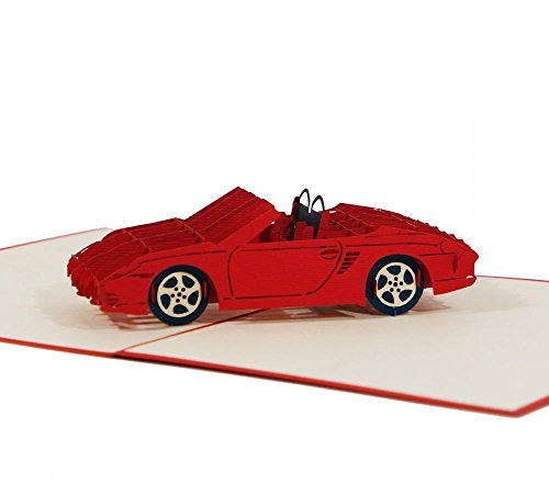 3D KARTE "Sportwagen" I Pop-Up Karte als Gutschein, Geburtstagskarte, Geldgeschenk, Glückwunschkarte I Klappkarte zum Führerschein 3D KARTE "Sportwagen" I Pop-Up Karte als Gutschein, Geburtstagskarte, Geldgeschenk, Glückwunschkarte I Klappkarte zum Führerschein von 3D Kartenwelt