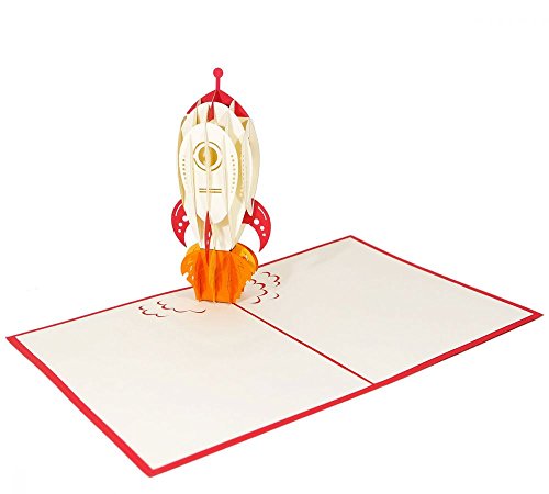 3D Karte Rakete I Pop-Up Karte als Gutschein, Geburtstagskarte, Geldgeschenk, Glückwunschkarte I Klappkarte 3D Karte Rakete I Pop-Up Karte als Gutschein, Geburtstagskarte, Geldgeschenk, Glückwunschkarte I Klappkarte von 3D Kartenwelt