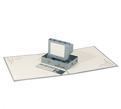 Computer - 3D Karte/Pop-Up/Klappkarte - PC als Geburtstagskarte, Grußkarte, Geldgeschenk, Glückwunschkarte, Gutschein-Karte für Gamer Computer - 3D Karte/Pop-Up/Klappkarte - PC als Geburtstagskarte, Grußkarte, Geldgeschenk, Glückwunschkarte, Gutschein-Karte für Gamer von 3D Kartenwelt