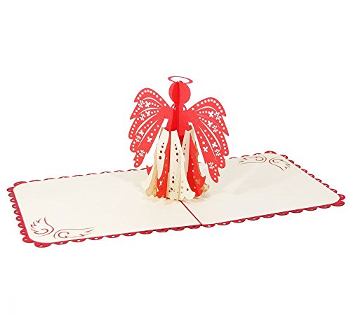 Engel - 3D Karte/Pop-Up/Klappkarte - Weihnachtskarte, Grußkarte, Geldgeschenk, Glückwunschkarte, Gutschein, Dankeskarte, Geschenkkarte Engel - 3D Karte/Pop-Up/Klappkarte - Weihnachtskarte, Grußkarte, Geldgeschenk, Glückwunschkarte, Gutschein, Dankeskarte, Geschenkkarte von 3D Kartenwelt