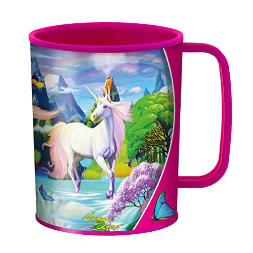 3D LiveLife Trinkbecher - Einhorn Seligkeit von DeluxeBase. 3D Linsenförmige Magie Plastikbecher. 300ml Becher für Kinder mit Original Kunstwerk, lizenziert von bekannt Künstler, Michael Searle 3D LiveLife Trinkbecher - Einhorn Seligkeit von DeluxeBase. 3D Linsenförmige Magie Plastikbecher. 300ml Becher für Kinder mit Original Kunstwerk, lizenziert von bekannt Künstler, Michael Searle von 3D LiveLife