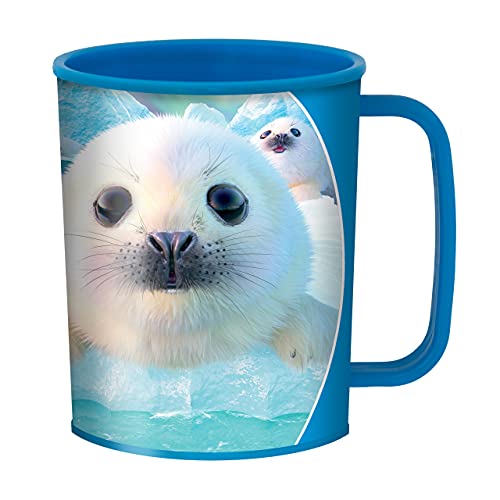 3D LiveLife Trinkbecher - Robben Welpen von DeluxeBase. 3D Linsenförmige Süß Plastikbecher. 300ml Becher für Kinder mit Original Kunstwerk, lizenziert von bekannt Künstler, David Penfound 3D LiveLife Trinkbecher - Robben Welpen von DeluxeBase. 3D Linsenförmige Süß Plastikbecher. 300ml Becher für Kinder mit Original Kunstwerk, lizenziert von bekannt Künstler, David Penfound von 3D LiveLife
