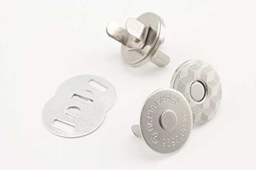 10 mm magnetischer Druckknopf für Tasche Geldbörse Magnetverschluss Antibronze zur Auswahl 20 Stück Thin von 3DANCraftit