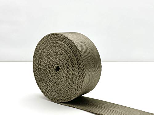 3DANCraftit 2,5 cm (25 mm) schweres Nylon-Gurtband, 4,5 m, Grau ZE32 von 3DANCraftit