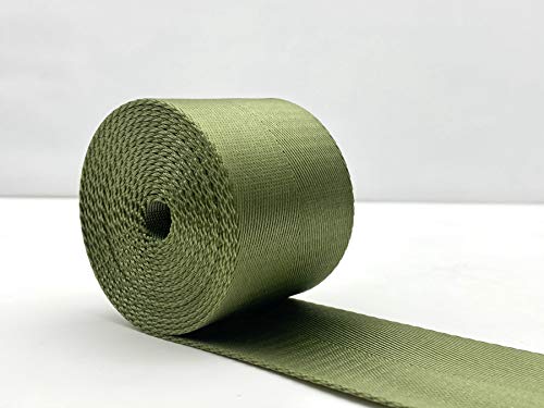 3DANCraftit 50 mm schweres Nylon-Gurtband, 4,5 m, olivgrün ZC57 3DANCraftit 50 mm schweres Nylon-Gurtband, 4,5 m, olivgrün ZC57 von 3DANCraftit