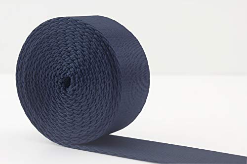 3DANCraftit Nylon Gurtband Breite 25 mm Länge 4,5m Tiefes Blau ZC59 von 3DANCraftit
