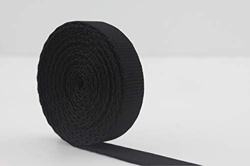 3DANCraftit Nylon Gurtband Breite 9 mm Länge 4,5m Schwarz ZC54 3DANCraftit Nylon Gurtband Breite 9 mm Länge 4,5m Schwarz ZC54 von 3DANCraftit