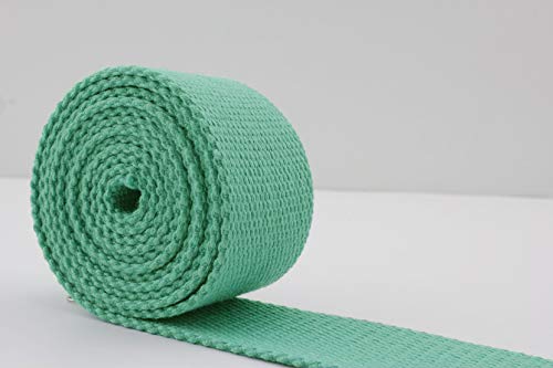 3DANCraftit Polyester, Baumwolle Gurtband Breite 38 mm Länge 4,5m Hellgrün ZB31 3DANCraftit Polyester, Baumwolle Gurtband Breite 38 mm Länge 4,5m Hellgrün ZB31 von 3DANCraftit