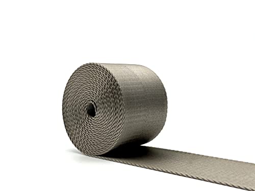 3dancraftit 50 mm schweres Nylon-Gurtband, 4,5 m, Grau ZE38 3dancraftit 50 mm schweres Nylon-Gurtband, 4,5 m, Grau ZE38 von 3DANCraftit