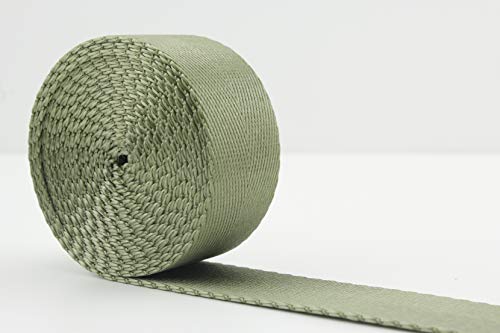 3DANCraftit Nylon Gurtband Breite 25 mm Länge 4,5m Grün ZC34 von 3DANCraftit