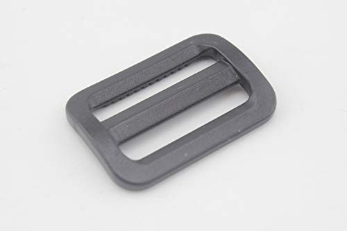 Versteller, 2,5 cm, Kunststoff-Gurtversteller, Schnalle und rechteckiger Ring, Schwarz, 20 Stück pro Charge E11 Versteller, 2,5 cm, Kunststoff-Gurtversteller, Schnalle und rechteckiger Ring, Schwarz, 20 Stück pro Charge E11 von 3DANCraftit