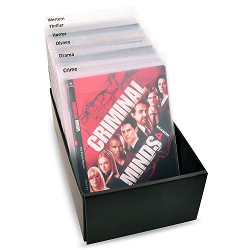 3L DVD-Trennblätter inklusive Genre-Etiketten, 16 Stück von 3L