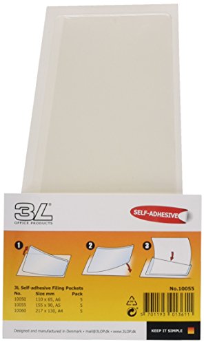 3L Vierecktaschen/DL10055 155x90mm / A5 halb hoch Inh.5 3L Vierecktaschen/DL10055 155x90mm / A5 halb hoch Inh.5 von 3L