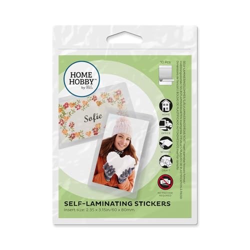 Home and Hobby HomeHobby Self Laminating Stickers, acryl, White, 15 x 10 x 2 cm Home and Hobby HomeHobby Self Laminating Stickers, acryl, White, 15 x 10 x 2 cm von 3L