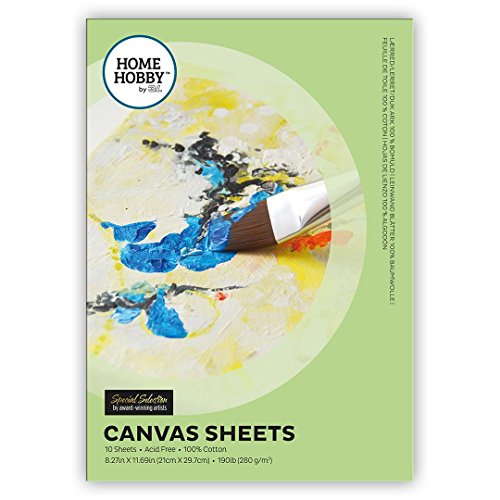 HomeHobby by 3L 14014 Cotton HomeHobby-Canvas Sheets, White, Einheitsgröße HomeHobby by 3L 14014 Cotton HomeHobby-Canvas Sheets, White, Einheitsgröße von 3L