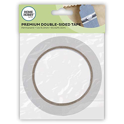 HomeHobby by 3L Premium doppelseitiges Klebeband, Plastik, White, 6.3mm x 20m, 20 HomeHobby by 3L Premium doppelseitiges Klebeband, Plastik, White, 6.3mm x 20m, 20 von 3L