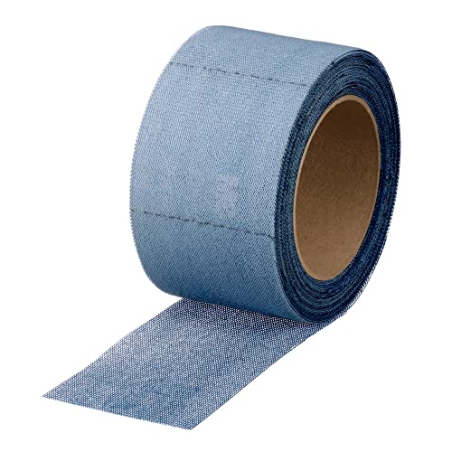 3M Gitternetz Schleifstreifen Blau auf Rolle, 70 mm x 10 m, Körnung 120, 36463 von 3M