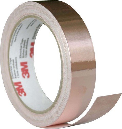 3M 80000208183 16,5 m Acryl, Kupfer, Kupfer, Klebeband, 16,5 m, Acryl, Kupfer, 3,8 N/cm, 12 mm von 3M