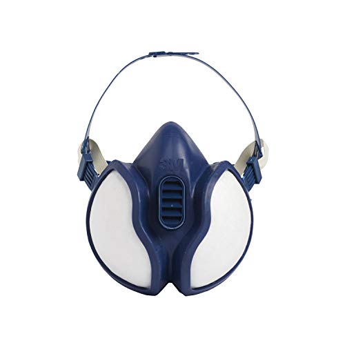 3M Atemschutz-Maske 4251+, A1P2, Halbmaske für Farbspritzarbeiten, 1 Maske von 3M