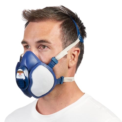 3M Atemschutz-Maske 4251+, A1P2, Halbmaske für Farbspritzarbeiten, 1 Maske 3M Atemschutz-Maske 4251+, A1P2, Halbmaske für Farbspritzarbeiten, 1 Maske von 3M